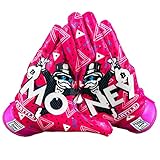 Battle Sports マネーマン レシーバーグローブ 大人用 - 超粘着 手のひら プロスタイル グローブ (Mサイズ)