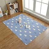 180*210cm キルティング ベビー マット 赤ちゃん 150*210cm ラウド キルティング マット コットン 綿 ベビー プレイマット 赤ちゃん 90*90cm ペット 犬 出産祝い 内祝い 洗える 丸洗い 大判プレイマット 赤ちゃんマット ベビーラグ フロアマット 花柄 赤ちゃんラグ ラグ マット プレゼント