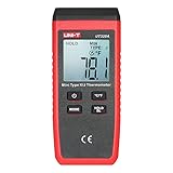 UNI-T デジタル温度計 熱電対センサー 1チャンネル LCDデジタル 温度計タイプ K/Jタイプ熱電対センサー -50〜1300℃ データ保持機能 UT320A UT320D