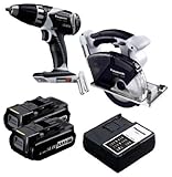 Panasonic EYC194LR Cordless, Battery Powered, Rechargeable 14.4V Metal Combo Kit [並行輸入品]
