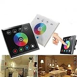 ILS - DIY Home Lighting RGBW LED Touch Panel Controller Touch Dimmer Switch For LED Strip Light DC 1