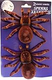 Scary & Non Scary Halloween Decorations (Giant Flocked Plastic Spider Brown) by Greenbrier [並行輸入品]