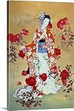 Haruyo Moritaプレミアムシックラップキャンバス壁アート印刷題名Bara 32" x 48" 2333988_24_32x48_none