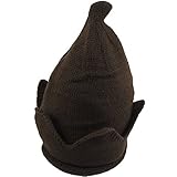 [モノジー] MONOZY キッズ ベビー とんがり帽子 子供 ニット帽 選べる10色 クラウン ニットキャップ 男女 兼用 秋 冬 帽子 (03) ブラウン)