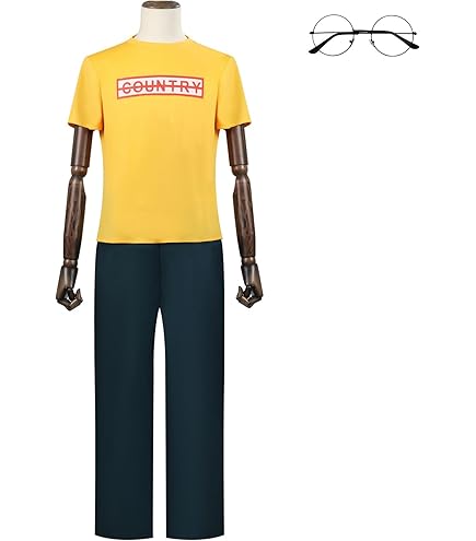 Amazon.co.jp: 坂本太郎 コスプレ衣装 メガネ付き tシャツ エプロン