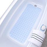 エクストラロングビニールバスマット ブルー 05702-1