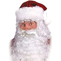 Amazon.co.jp: サンタ 髭 サンタ ひげ サンタクロースの白いひげ