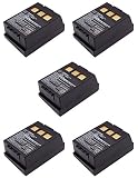 Hypercom t4240クレジットカードリーダーバッテリーCombo - Pack includes : 5 x sdpos-l1938電池
