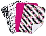 Trend Lab Set of 4 Burp Cloth, Zahara by Trend Lab [並行輸入品]