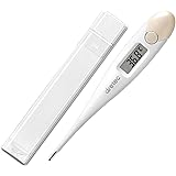 dretec(ドリテック) 体温計 予測式 早い 赤ちゃん 子ども スピード 電子体温計 わき用 先が曲がるやわらかタッチ ケース付き 抗菌樹脂 デジタル TO-200PK