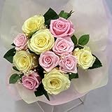 プリザーブドフラワー/ ピンクandイエロー花束