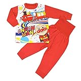 アンパンマン パジャマ はらまき付き あったか素材 キルトパジャマ 子供用 Anpanman j-ea2823 100cm アンパンマン