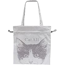 ねこねこ様　トートバッグ　巾着バッグ Amazon | [ニコット] 【Cat All】巾着 トートバッグ ネコ グッズ