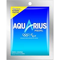 AQUARIUS アクエリアス 48g×5袋 4箱 アクエリアスパウダー 48g/5袋 | 水分補給飲料 | 介護用品・福祉