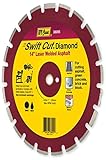 IVY Classic 38005 Swift Cut 14-Inch Dry and Wet Cutting Laser Welded Asphalt and Green Concrete Diam