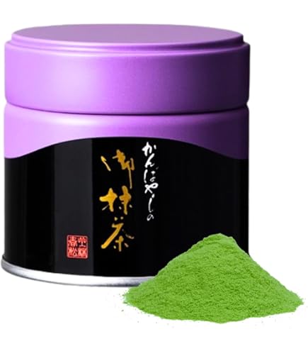 Amazon.co.jp: 【山政小山園の抹茶】抹茶粉末 薄茶 式部の昔 30g缶