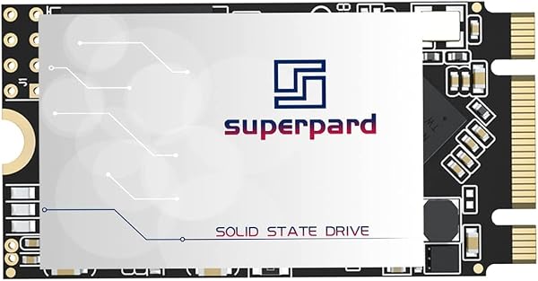 Superpard SSD 500GB M.2 2242 NGFF SATAⅢ 6Gb/s 3D NAND 内蔵 高速転送 データ保護 高耐久 ノートパソコン/デスクトップパソコン適用 省電力(M.2 2242 500GB) - 1