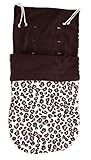 Clair de Lune Fun and Funky Footmuff (Wildcat Brown) by Clair de Lune