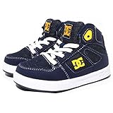 DC SHOES(ディーシーシュー) スニーカー キッズ 男の子 ブランド デニム 15cm ロゴ ハイカット b系 ストリート系 ファッション kdcft022