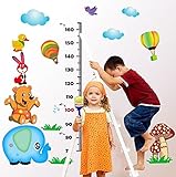 1 子供のための室の家の装飾のステッカー子供の高さ成長グラフサイト壁ステッカー赤ん坊部屋の壁ステッカーの部分