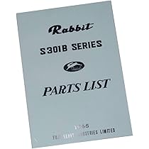 Amazon.co.jp: ラビット パーツリスト 1965 冊子 S301B R0036