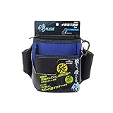 侍B EVA小型電工腰袋2段 27001 高儀 ブルー