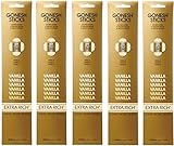 【5個セット】 GONESH(ガーネッシュ) お香 インセンス スティック エクストラリッチ バニラ 20本入