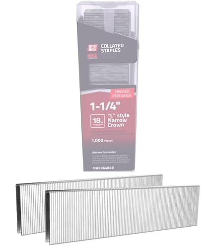Axminster Professional 18 Gauge Narrow Crown Staples - 22mm(Box 5,000 - View #9