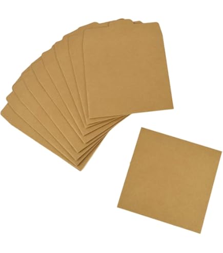 Amazon.co.jp: (サプライ) CDサイズ 白色無地紙ジャケット10枚