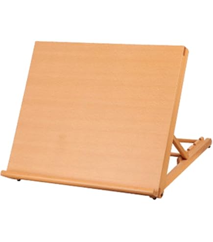 Amazon.co.jp: 製図板 木製 A2 a3 デスクトップ描画スタンド Tufduzo