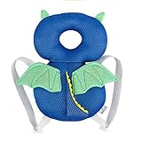 Madholly 赤ちゃん転倒防止 乳幼児用ごっつん 赤ちゃんのごっつん防止 リュック セーフティー安全頭保護メッシュ 適用年齢6ヶ月～18ヶ月 (小悪魔)