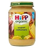HiPP Organic Spaghetti Carbonara 7+ Months 190g (Pack of 2) - ヒップ有機スパゲッティカルボナーラ7+ヶ月190グラム (Hipp) (x2