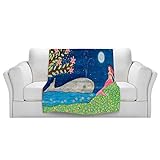 ブランケットウルトラソフトFuzzy 4サイズ！DIANOCHEデザインからホームDecor Unique Designer芸術的スタイリッシュな寝室アイデアソファ、型破り、またはブランケット – W