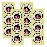 日本製 Japan 高森コーキ TU-140TC-4 おしっこターゲットシールおばけ(3枚入)4セット