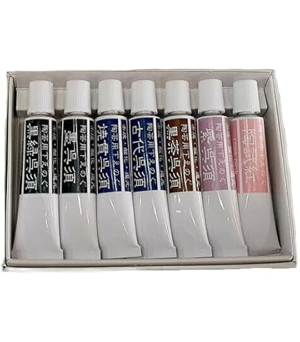 Amazon | 上絵具 チューブ 雲母銀15g 無鉛 (1本) | 絵具 通販