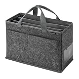サンワサプライ フェルトBOXバッグ（ブラック） BAG-TW9BK