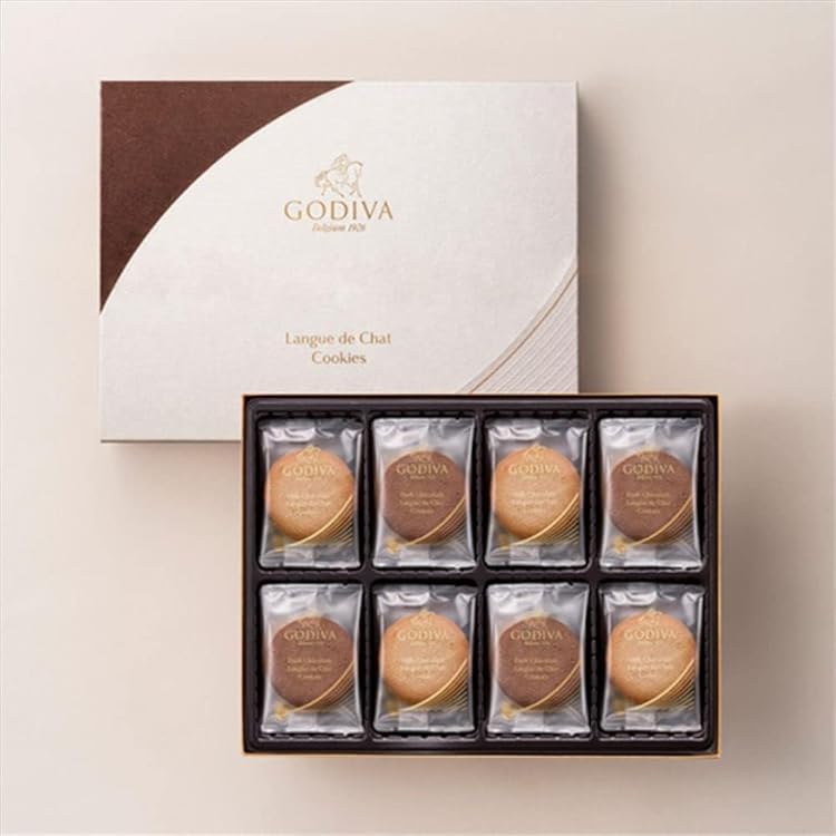 Amazon.co.jp: ゴディバ GODIVA クッキー&チョコレート クッキー×8枚