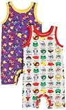 ブーフーウー SUPER BOO HOMES BOO/オールスター柄&マッシュdeシュ柄 タンクトップロンパース(2P) 80 NA コットン95%・ポリウレタン5% 0342711