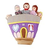 KOZEEY知育玩具　指人形　グローブ　手袋人形　家族