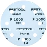 Festool 497180 Granat P1000 Grit Abrasives for Ets 125/Ro 125 Sanders, 50-Pack [並行輸入品]
