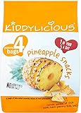 Kiddylicious Pineapple Snacks (4x12g) Kiddyliciousパイナップルスナック（ 4X12G ）