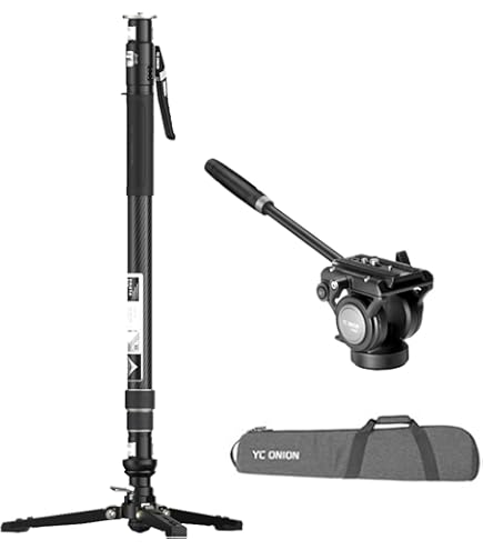Amazon | YCオニオンPinetaカーボンファイバーカメラ一脚