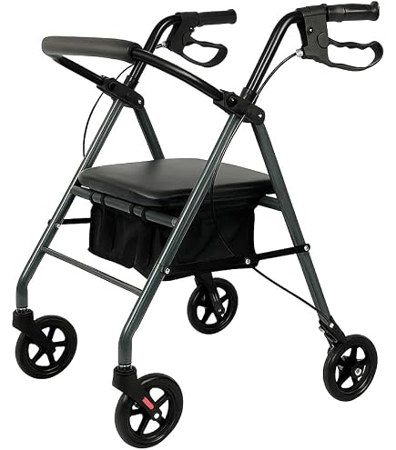 Amazon | 6輪歩行器 らくらくウォーカー ホップステップ SM-40 | 6輪