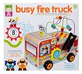アレックス・Jr。Busy Fire Truck木製アクティビティセンター