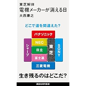 東芝解体 電機メーカーが消える日 (講談社現代新書)