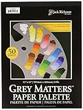 Jack Richeson Grey Matters Paper Palette, 12 by 16-Inch, 50 Sheets by Jack Richeson