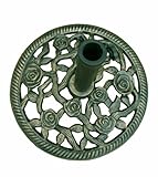 パラソルベース 本格 アンティーク調 緑(大)12kg