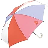 Wpc.KIDS UMBRELLA【50】 クレイジーパターン ピンク 親骨50cm 手開き キッズ おしゃれ 可愛い 通園 通学 前が見やすい 透明 リフレクター グラスファイバー 軽い 丈夫 男の子 女の子 子供 WKN0350-072-205