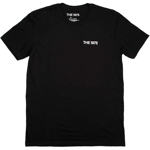 THE1975 半袖Tシャツ　Sサイズ Amazon | [The 1975] T Shirt Original Band Logo 新しい 公式