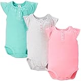 カーターズ carter's 半袖ロンパース ボディースーツ3点セット 並行輸入 綿 マルチカラー 9ヶ月 111A187